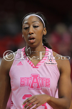 ULM @ Arkansas State Womans Basketball 2-21-2015 (©Justin Manning) JWM_337