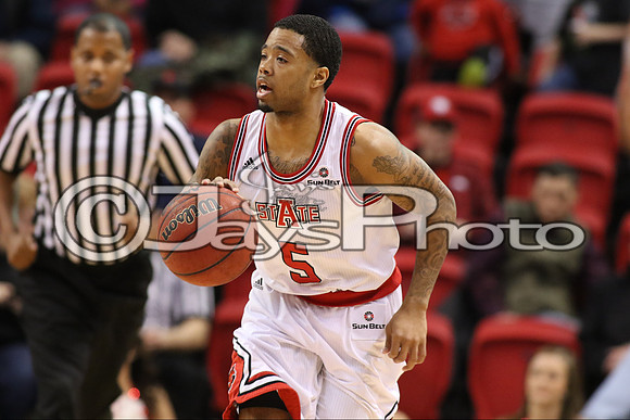 LA-Lafayette @ Arkansas State Men's 3-7-2015 (©Justin Manning) JWM_0514