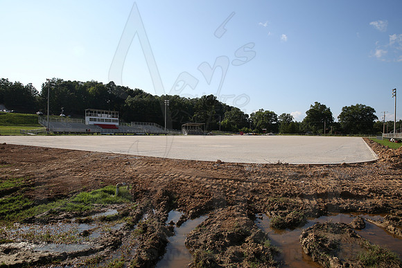 Glen Rose Football Field turf progress 8-11-2014 (©Justin Manning) JWM_7