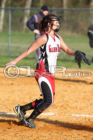 Poyen @ Glen Rose softball 3-28-2015 (©Justin Manning) JWM_0119
