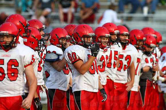 Harmony Grove @ Bauxite (Scrimmage) 8-26-2014 (©Justin Manning) JWM_14