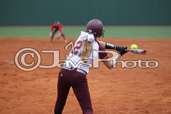 Cabot @ Benton Softball 3-10-2015 (©Justin Manning) JWM_0463