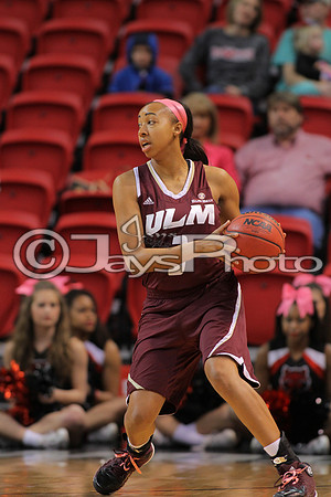ULM @ Arkansas State Womans Basketball 2-21-2015 (©Justin Manning) JWM_259