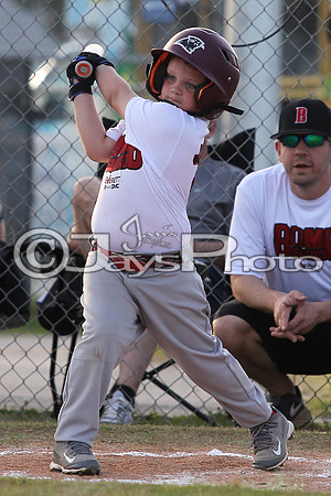 Bomb Squad vs. Cardinals 6-7 year old (Pitching Machine) 5-5-2015 (©Justin Manning) JWM_0109