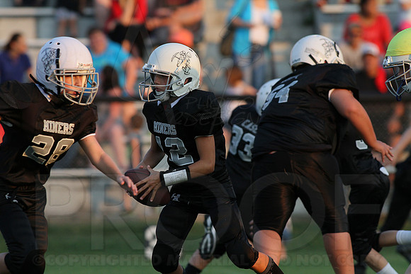 Bauxite Black-Gray games 4th, 5th, 6th, Junior high, Senior high scrimmage 8-22-13 (© Justin Manning) JWM0175