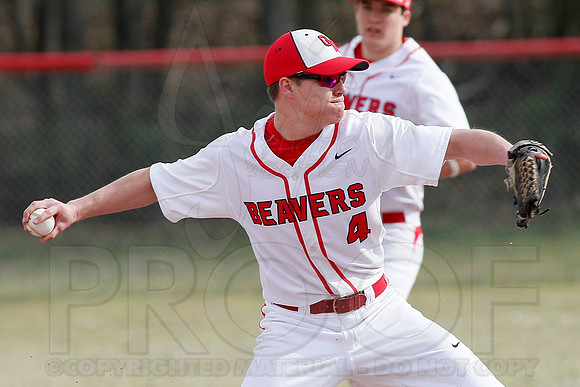 Malvern @ Glen Rose Baseball 3-14-13 (© Justin Manning) JWM0021