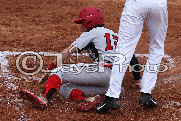 Harmony Grove vs. Episcopal Baseball (Dickey Stephens Park) 4-2-2015 (©Justin Manning) JWM_0018