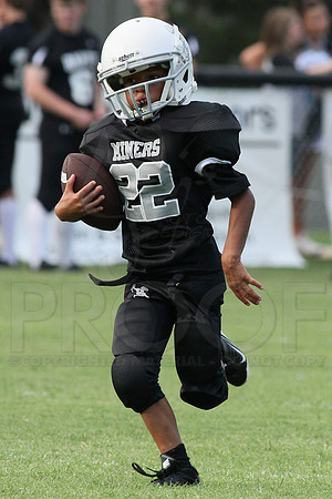 Bauxite Black-Gray games 4th, 5th, 6th, Junior high, Senior high scrimmage 8-22-13 (© Justin Manning) JWM0044