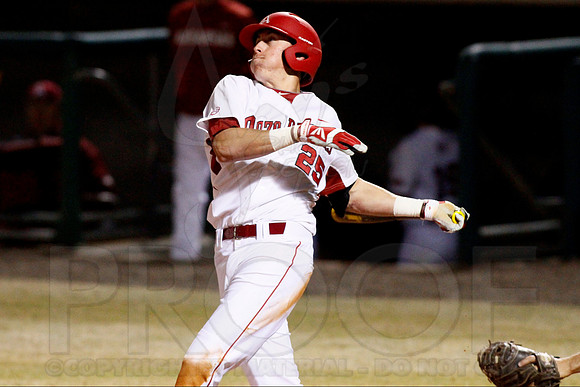 Miss Valley State @ Arkansas Baseball 3-27-13 (© Justin Manning) JWM0229