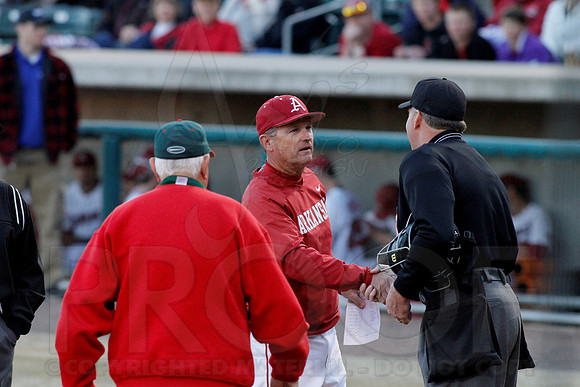 Miss Valley State @ Arkansas Baseball 3-27-13 (© Justin Manning) JWM0034