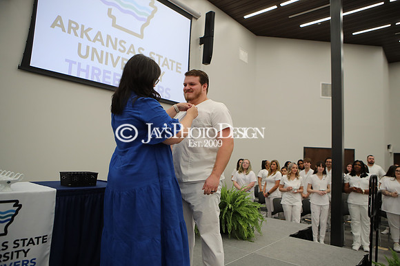 Arkansas State University Three Rivers Health Sciences' Pinning Ceremony (LPN & RN) 5-9-24_JWM_0342