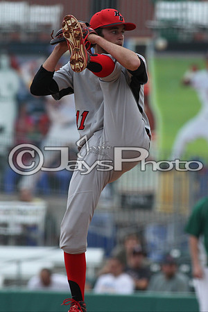Harmony Grove vs. Episcopal Baseball (Dickey Stephens Park) 4-2-2015 (©Justin Manning) JWM_0115