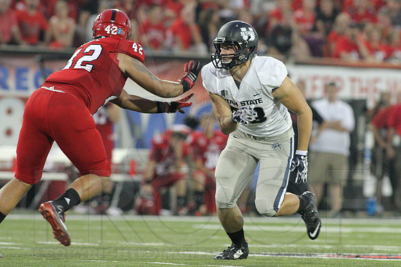 Utah State @ Arkansas State 9-20-2014 (©Justin Manning) JWM_277