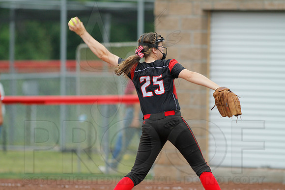 Rose Bud vs. Harmony Grove Regional Softball 5-9-2014 (© Justin Manning) JWM_0054