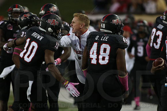ULM @ Arkansas State 10-4-2014 (©Justin Manning) JWM_0369