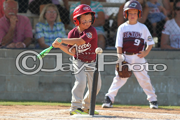 Benton vs. Beebe 6 year old All-Stars 6-28-2015 (©Justin Manning) JWM_0214