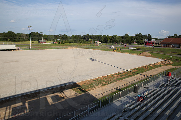 Glen Rose Football Field turf progress 8-11-2014 (©Justin Manning) JWM_24