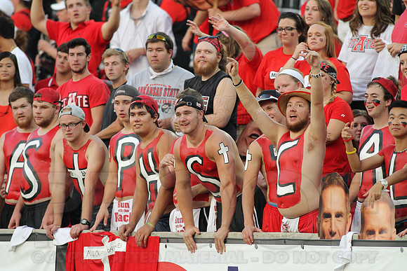 Utah State @ Arkansas State 9-20-2014 (©Justin Manning) JWM_221