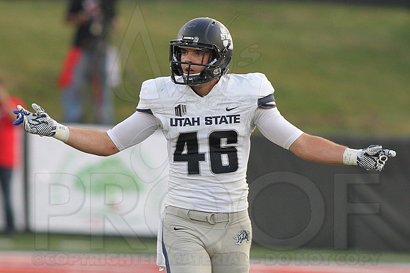 Utah State @ Arkansas State 9-20-2014 (©Justin Manning) JWM_195