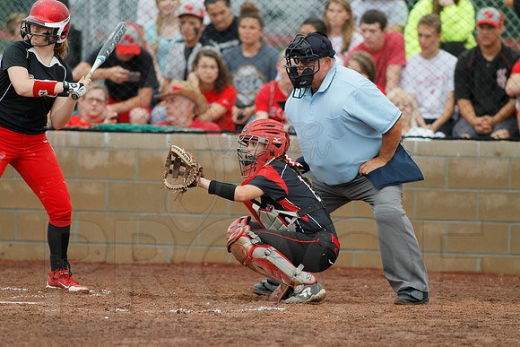Rose Bud vs. Harmony Grove Regional Softball 5-9-2014 (© Justin Manning) JWM_0047