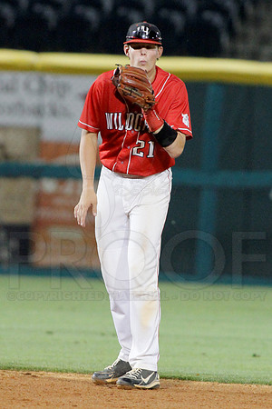 Harding Academy vs. Fordyce 3A State Finals @ U of A (Baum Stadium) 5-17-13. (© Justin Manning) JWM0006