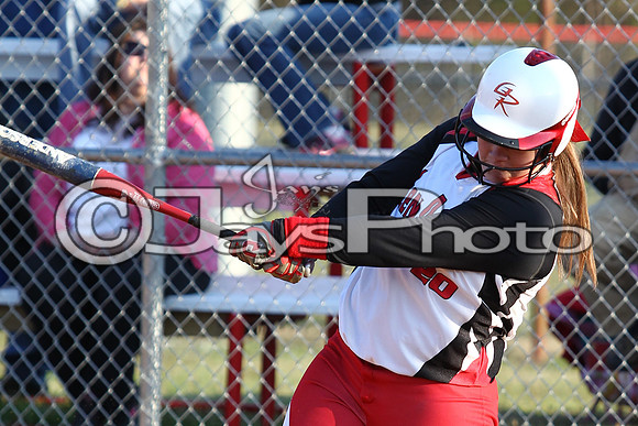 Poyen @ Glen Rose softball 3-28-2015 (©Justin Manning) JWM_0184