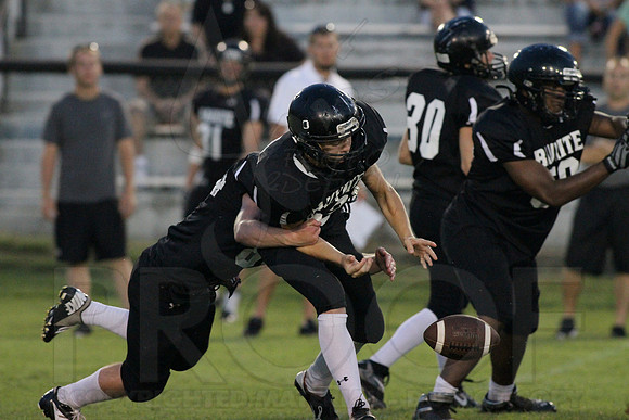 Bauxite Black-Gray games 4th, 5th, 6th, Junior high, Senior high scrimmage 8-22-13 (© Justin Manning) JWM0263