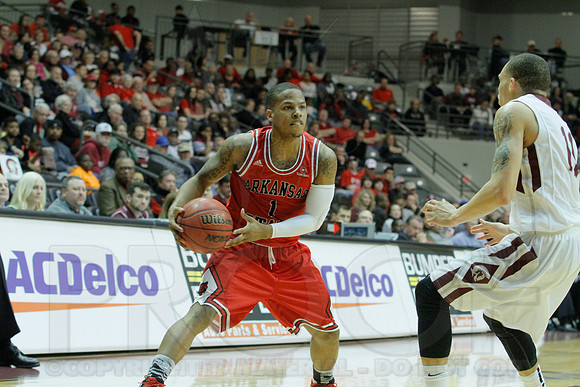 Arkansas State @ UALR Men's Basketball 3-1-2014 (© Justin Manning) JWM_0321