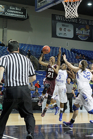 Middle Tennessee vs ULM  Women's 3-9-13 JWM0267 (©Justin Manning)