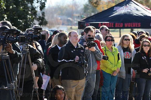 Arkansas State University Pep Rally (©Justin Manning) (©Justin Manning) JWM_0494