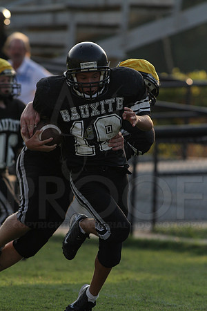 Bauxite Black-Gray games 4th, 5th, 6th, Junior high, Senior high scrimmage 8-22-13 (© Justin Manning) JWM0141