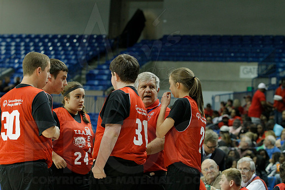 Exhibition Game Project Unify- Special Olympics- Mena vs Forrest City 3-14-2014 (© Justin Manning) JWM_0090