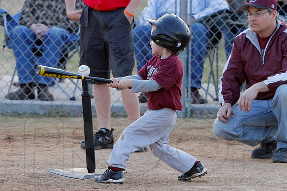 T-ball Angels vs Panthers 3-28-13 (© Justin Manning) JWM0027