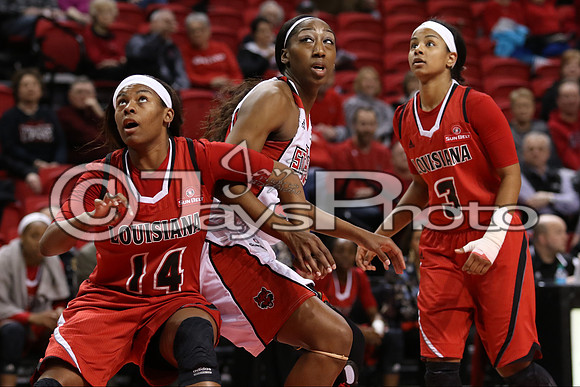 LA-Lafayette @ Arkansas State Women's 3-7-2015 (©Justin Manning) JWM_333