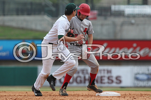 Harmony Grove vs. Episcopal Baseball (Dickey Stephens Park) 4-2-2015 (©Justin Manning) JWM_0239