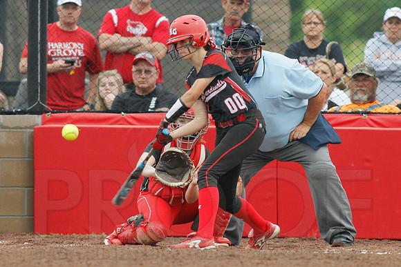 Rose Bud vs. Harmony Grove Regional Softball 5-9-2014 (© Justin Manning) JWM_0087