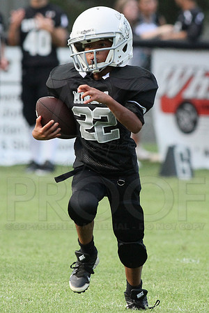 Bauxite Black-Gray games 4th, 5th, 6th, Junior high, Senior high scrimmage 8-22-13 (© Justin Manning) JWM0043