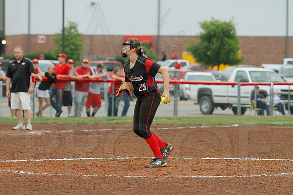 Rose Bud vs. Harmony Grove Regional Softball 5-9-2014 (© Justin Manning) JWM_0215