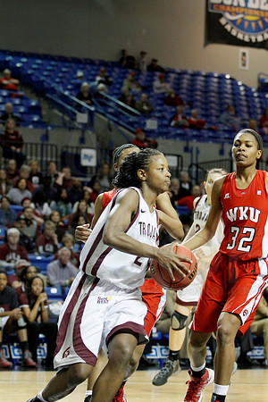 Western Kentucky vs. UALR Women's 3-10-13 JWM0086 (©Justin Manning)