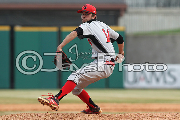 Harmony Grove vs. Episcopal Baseball (Dickey Stephens Park) 4-2-2015 (©Justin Manning) JWM_0252