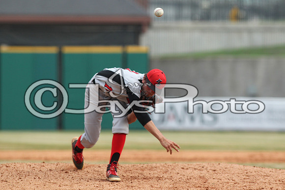 Harmony Grove vs. Episcopal Baseball (Dickey Stephens Park) 4-2-2015 (©Justin Manning) JWM_0256