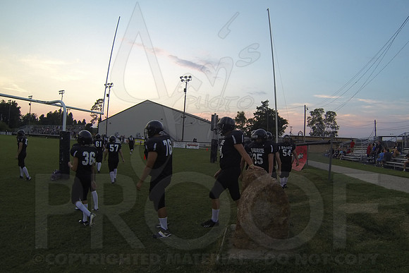 Bauxite Black-Gray games 4th, 5th, 6th, Junior high, Senior high scrimmage 8-22-13 (© Justin Manning) JWM0014
