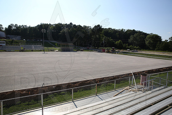 Glen Rose Football Field turf progress 8-11-2014 (©Justin Manning) JWM_4