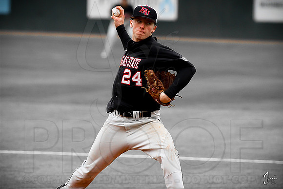 ASU @ UALR baseball 3-17-13 (© Justin Manning) JWM0285