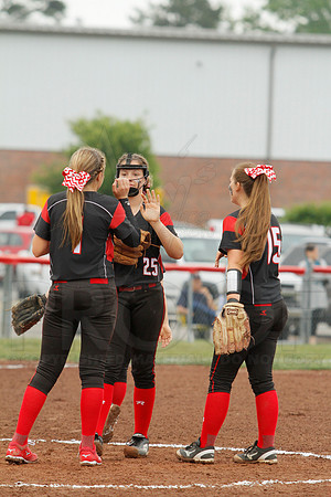 Rose Bud vs. Harmony Grove Regional Softball 5-9-2014 (© Justin Manning) JWM_0213