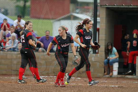 Rose Bud vs. Harmony Grove Regional Softball 5-9-2014 (© Justin Manning) JWM_0282