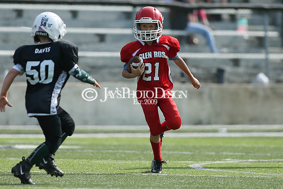 Glen Rose @ Bauxite peewee 3rd Grade football_0060