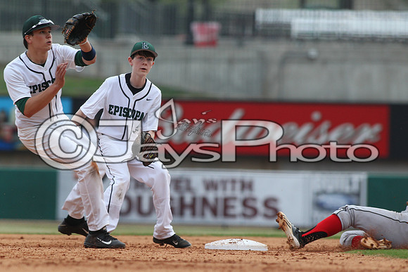 Harmony Grove vs. Episcopal Baseball (Dickey Stephens Park) 4-2-2015 (©Justin Manning) JWM_0215