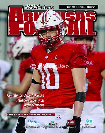Harding Academy LB Wyatt Simmons photo by Justin Manning