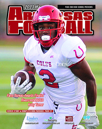 Rivercrest RB-CB Koby Turner photo by Kevin Turbeville Jonesboro Sun